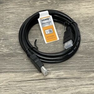 NEW Premium High Speed HDMI Cable with Ethernet 6ft – 4K Ultra HD HDR Certified
